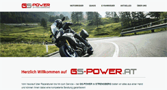 Desktop Screenshot of gs-power.at